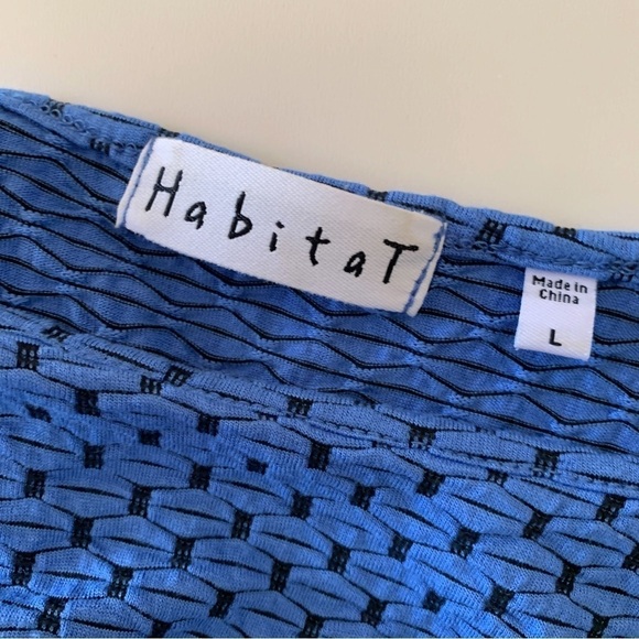 Habitat Drop Shoulder Textured Tee  Top - Picture 4 of 7